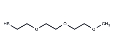 CAS:	31521-83-2	M-PEG3-SH	甲氧基三聚乙二醇巯基