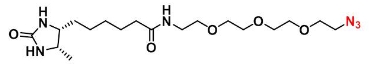 1426828-06-9   Desthiobiotin-PEG3-Azide    去硫生物素-三聚乙二醇-叠氮化物