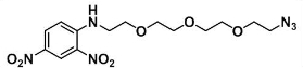 CAS:951671-87-7    DNP-PEG3-N3  2,4-二硝基苯胺-三聚乙二醇-叠氮