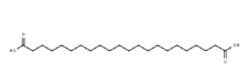 CAS:	505-56-6	Docosanedioic acid 	   二十二烷二酸