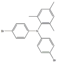 	N,N-双(4-溴苯基)-2,4,6-三甲基苯胺	  