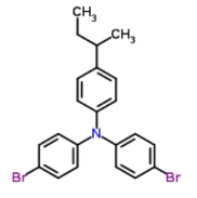 	4-溴-N-(4-溴苯基)-N-(4-仲丁基苯基)苯胺	 