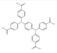 	4,4',4'',4'''-(1,4-亚苯基双(氮杂三基))四苯甲酸	  