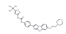 CAS:	950769-58-1	Quizartinib	奎扎替尼