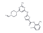 CAS:	2112837-79-1	Dasatinib carbaldehyde	化合物Dasatinib carbaldehyde
