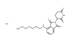 CAS:	2375194-37-7	Thalidomide-NH-C6-NH2 hydrochloride	泊马度胺-C6-氨基盐酸盐