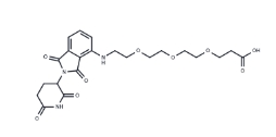 CAS:	2138440-82-9	Pomalidomide-PEG3-CO2H	泊马度胺-三聚乙二醇-酸