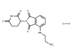 CAS:	2305369-00-8	Pomalidomide-C2-NH2 hydrochloride	泊马度胺-C2-氨基盐酸盐