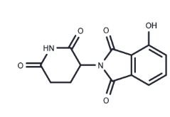 CAS:	5054-59-1	Thalidomide-4-OH	2-(2,6-二氧代 - 哌啶-3-基)-4-羟基 - 异吲哚-1,3-二酮