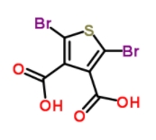 	2,5-二溴噻吩-3,4-二羧酸	  