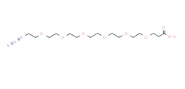CAS: 1425973-16-5   Azido-PEG5-acid    叠氮-五聚乙二醇-羧酸
