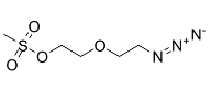176520-23-3   Azide-PEG2-Ms   点击化学试剂    PROTAC linker