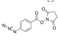 CAS:53053-08-0    N3-Ph-NHS ester   琥珀酰亚胺基 4-叠氮基苯甲酸酯