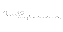 Cy5-PEG5-azide  花氰染料Cy5-五聚乙二醇-叠氮    点击化学试剂   PROTAC linker