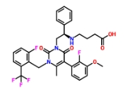 834153-87-6  噁拉戈利  Elagolix  含氟抑制剂   含氟医药
