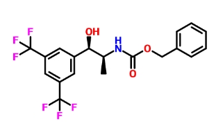 877384-16-2  (1r,2s)-1-(3,5-双(三氟甲基)苯基)-1-羟基丙烷-2-氨基甲酸苄酯 含氟医药中间体