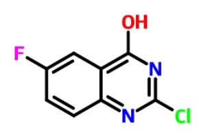769158-12-5  2-氯-4-氧-6-氟喹唑啉  4(3H)-Quinazolinone, 2-chloro-6-fluoro- 含氟医药中间体