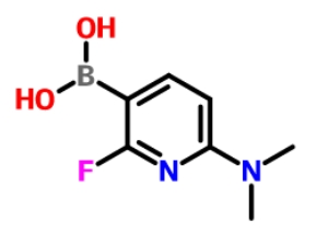 909187-40-2  2-氟-6-(甲基氨基)吡啶-3-硼酸 6-(dimethylamino)-2-fluoropyridin-3-ylboronic acid  含氟医药中间体