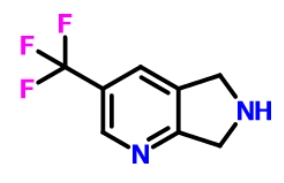 905273-66-7  3-(三氟甲基)-6,7-二氢-5H-吡咯[3,4-b]吡啶  含氟医药中间体