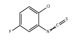 CAS:362690-57-1	(9ci)-1-氯-4-氟-2-异硫代氰酰基-苯	Benzene, 1-Chloro-4-Fluoro-2-Isothiocyanato-(9Ci)