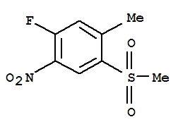 CAS:849035-74-1	1-氟-5-甲基-4-(甲基磺酰基)-2-硝基苯	1-Fluoro-5-Methyl-4-Methylsulfonyl-2-Nitrobenzene