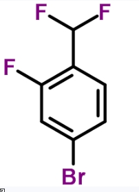 CAS:749932-17-0	1-溴-3-氟-4-二氟甲基苯	4-Bromo-1-(Difluoromethyl)-2-Fluorobenzene