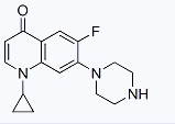 CAS:105394-83-0	1-环丙基-6-氟-7-(1-哌嗪基)-4(1H)-喹啉酮	1-Cyclopropyl-6-Fluoro-7-(1-Piperazinyl)-4(1H)-Quinolinone