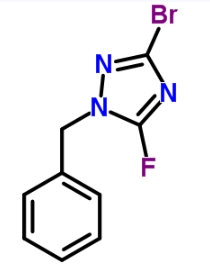 CAS:214540-43-9	1-苄基-3-溴-5-氟-1H-1,2,4-噻唑	1-Benzyl-3-Bromo-5-Fluoro-1,2,4-Triazole