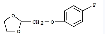 CAS:850348-78-6	2-(4-氟-苯氧基甲基)-[1,3]二氧戊环	2-[(4-Fluorophenoxy)Methyl]-1,3-Dioxolane