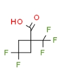 2167095-52-3  3,3-二氟-1-(三氟甲基)环丁烷羧酸  3,3-Difluoro-1-(trifluoromethyl)cyclobutane-1-carboxylic acid