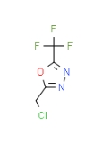 5-氯甲基-2-三氟甲基-1,3,4-二唑   723286-98-4    2-(Chloromethyl)-5-(trifluoromethyl)-1,3,4-oxadiazole  含氟砌块