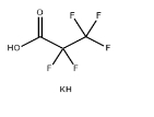 378-76-7  五氟丙酸钾  Propanoic acid,2,2,3,3,3-pentafluoro-, potassium salt (1:1)