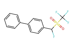 2765656-01-5  4-[氟[(三氟甲基)磺酰基]甲基]-1,1′-联苯  4-[Fluoro[(trifluoromethyl)sulfonyl]methyl]-1,1′-biphenyl