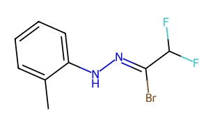 2757400-20-5  2,2-Difluoro-N-(2-methylphenyl)ethanehydrazonoyl bromide  含氟砌块