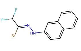 2757400-29-4  2,2-二氟-N-2-萘基乙酰肼基溴代酸酯  2,2-Difluoro-N-2-naphthalenylethanehydrazonoyl bromide