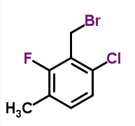 CAS:261762-88-3	2-氟-3-甲基-6-氯苄溴	2-Fluoro-3-Methyl-6-Chlorobenzyl Bromide