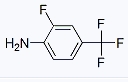 CAS:69409-98-9	2-氟-4-(三氟甲基)苯胺	2-Fluoro-4-(Trifluoromethyl)Aniline