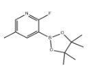 CAS:1073371-96-6	2-氟-5-甲基-3-(4,4,5,5-四甲基-1,3,2-二氧硼烷)-吡啶	