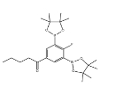 CAS:1150561-65-1	2-氟-5-pentanoyl-1,3-苯基ene二硼酸频那醇酯