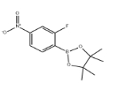 CAS:1073353-89-5	2-氟-4-硝基苯硼酸频那醇酯	2-Fluoro-4-nitrophenylboronic acid, pinacol ester