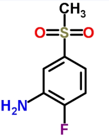CAS:387358-51-2	2-氟-5-甲磺酰基苯胺	2-Fluoro-5-(Methylsulfonyl)Aniline