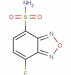 4-(氨磺酰)-7-氟-2,1,3-苯并恶二唑     7-氟苯呋咱-4-硫氨  7-Fluorobenzofurazan-4-sulfonamide