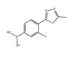 CAS:1072945-71-1	3-氟-4-(5-甲基-1,3,4-噁二唑-2-基)苯硼酸	3-Fluoro-4-(5-Methyl-1,3,4-Oxadiazol-2-Yl)Phenylboronic Acid