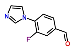 CAS:870841-69-3	3-氟-4-(1H-咪唑-1-基)-苯甲醛	Benzaldehyde, 3-Fluoro-4-(1H-Imidazol-1-Yl)-