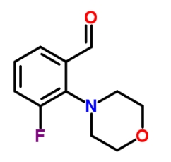 CAS:736991-35-8	3-氟-2-(n-吗啉基)苯甲醛	3-Fluoro-2-(N-Morpholino)Benzaldehyde