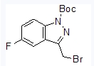 CAS:944904-75-0	3-(溴甲基)-5-氟-1H-吲唑-1-羧酸,1,1-二甲基乙酯	Tert-Butyl 3-(Bromomethyl)-5-Fluoroindazole-1-Carboxylate