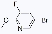 CAS:124432-70-8	2-甲氧基-3-氟-5-溴吡啶	5-Bromo-3-Fluoro-2-Methoxypyridine