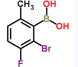 CAS:957121-09-4	2-溴-6-氟-3-甲基苯硼酸	(2-Bromo-6-Fluoro-3-Methylphenyl)Boronic Acid