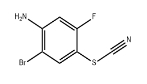 CAS:1133115-25-9	2-溴-5-氟-4-硫代氰酰基苯胺	2-Bromo-5-Fluoro-4-Thiocyanatoaniline