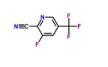 CAS:80194-71-4	2-氰基-3-氟-5-三氟甲基吡啶	3-Fluoro-5-(Trifluoromethyl)Pyridine-2-Carbonitrile